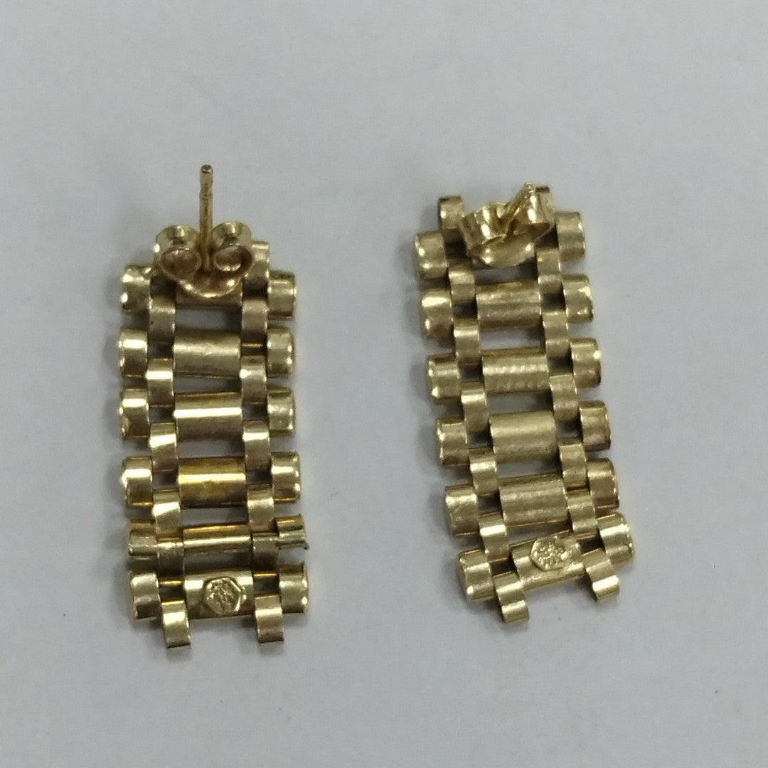 BROQUELES PAR ORO 10 K 3.6 GRMS (SEMINUEVO)