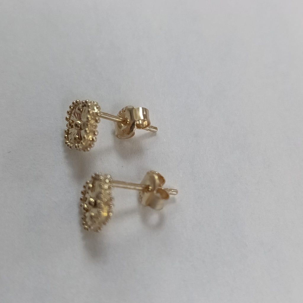 BROQUELES ORO 14K 1.6 (NUEVO)