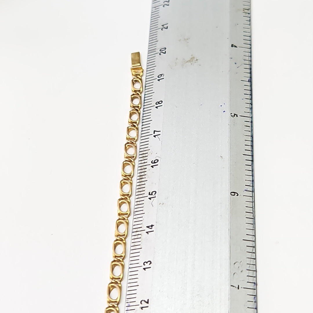 PULSERA ORO 10 K 3.8 GRMS (SEMINUEVO)