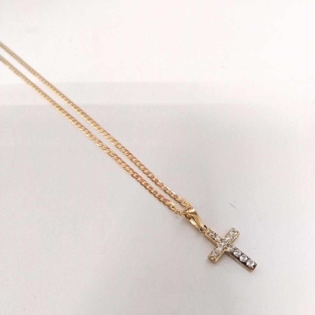 CADENA, DIJE ORO 10 K 2 GRMS (SEMINUEVO)