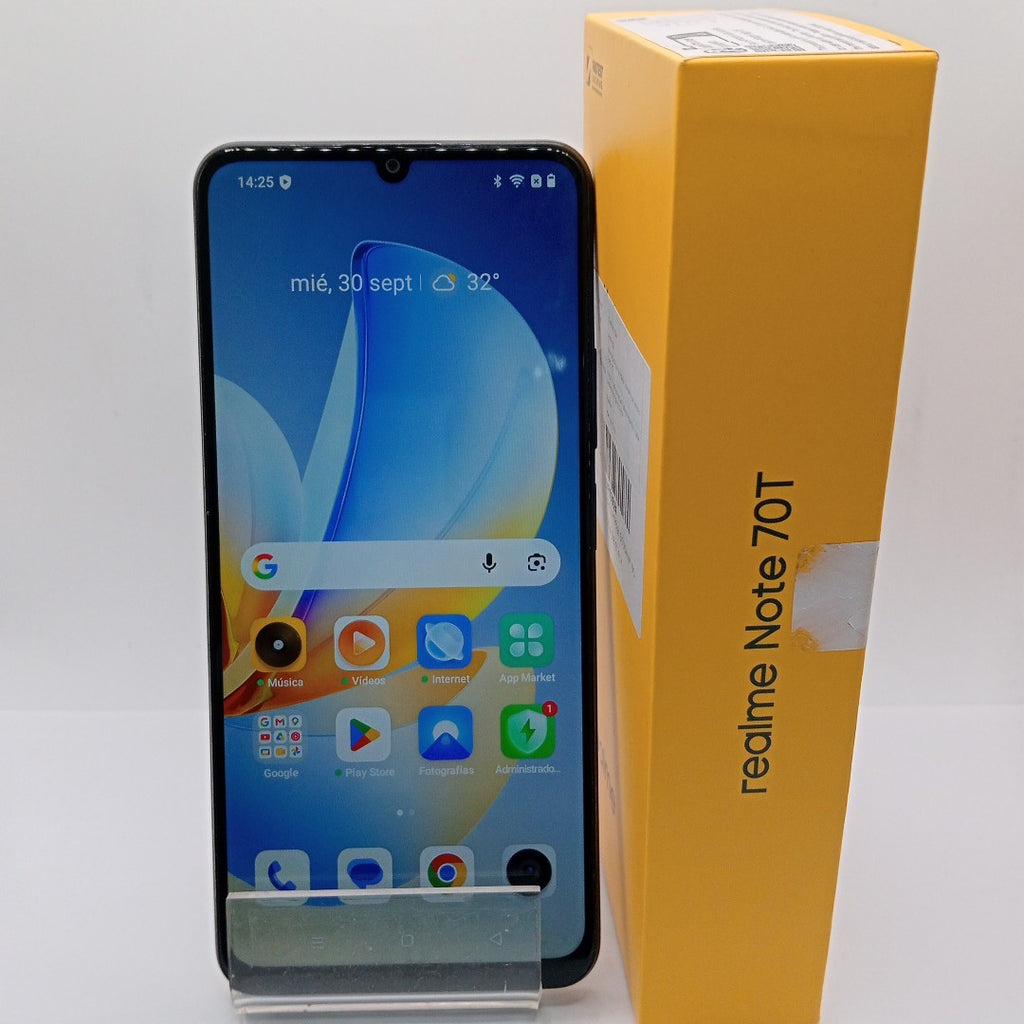 CELULAR REALME NOTE 70 RMX5313 (2025) 128 GB 4 GB RAM (SEMINUEVO)