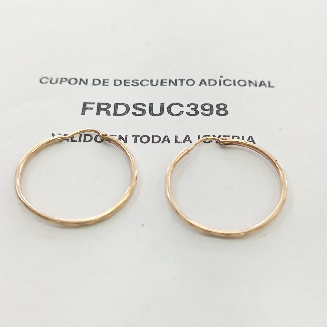 ARRACADAS PAR ORO 10 K 1,50 GRMS (SEMINUEVO)