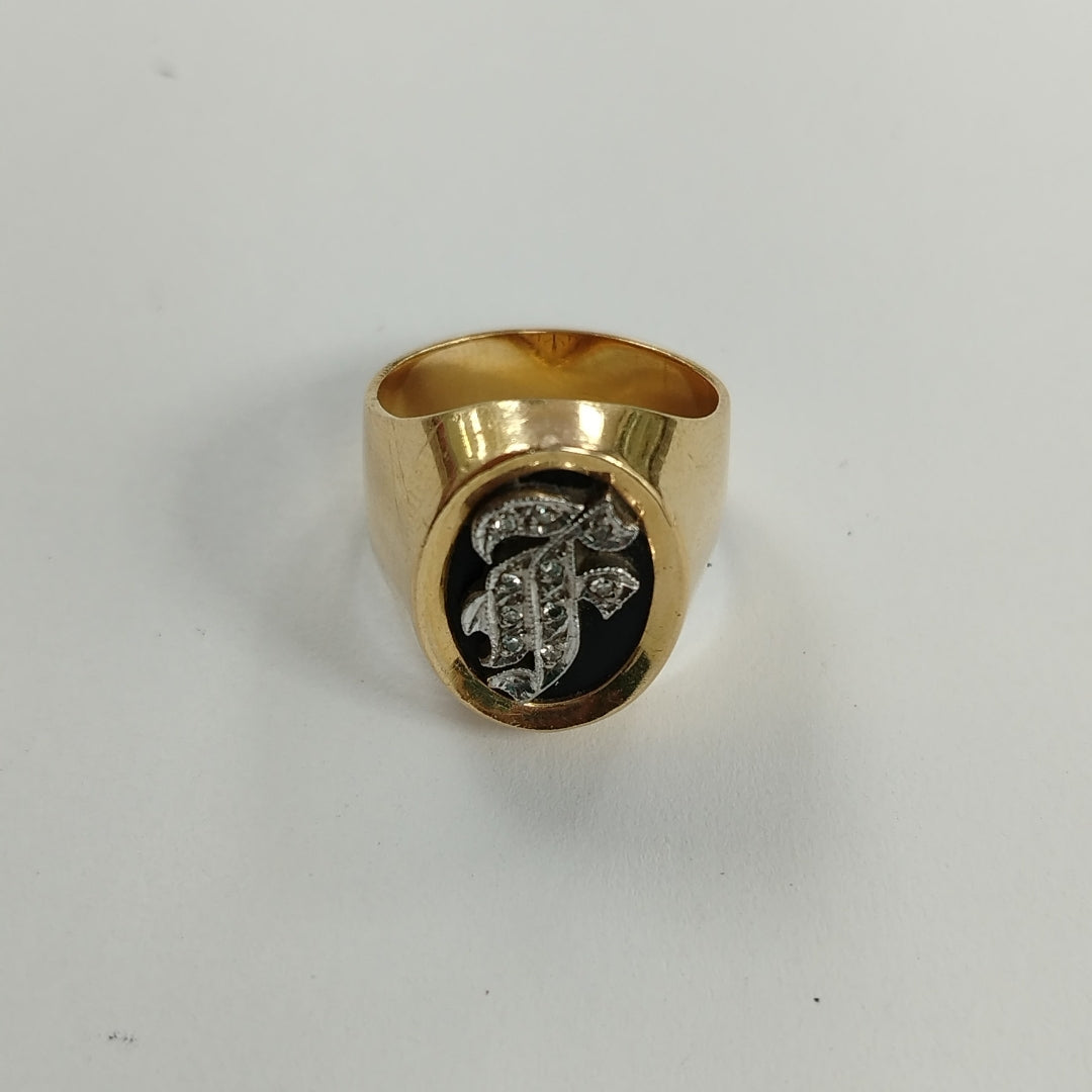 ANILLO ORO 18 K 11.9 GRMS (SEMINUEVO)