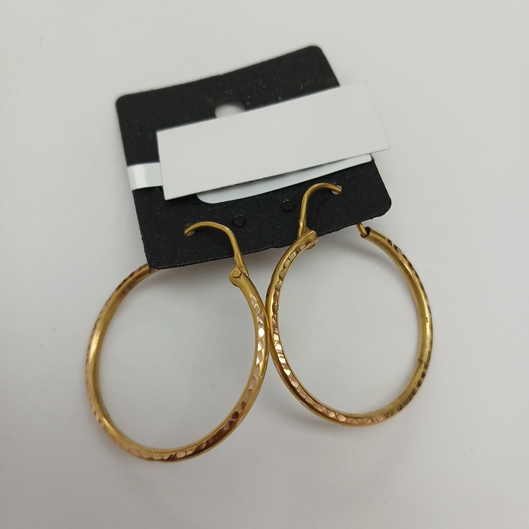 ARRACADAS PAR ORO 10 K 3.1 GRMS (SEMINUEVO)