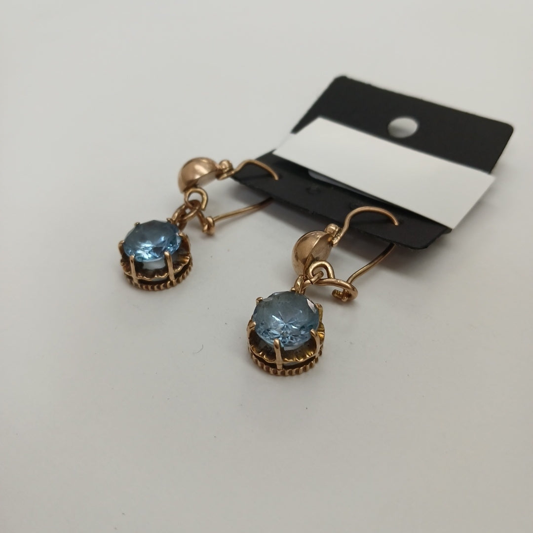 ARETES PAR ORO 8 K 7.2 GRMS (SEMINUEVO)