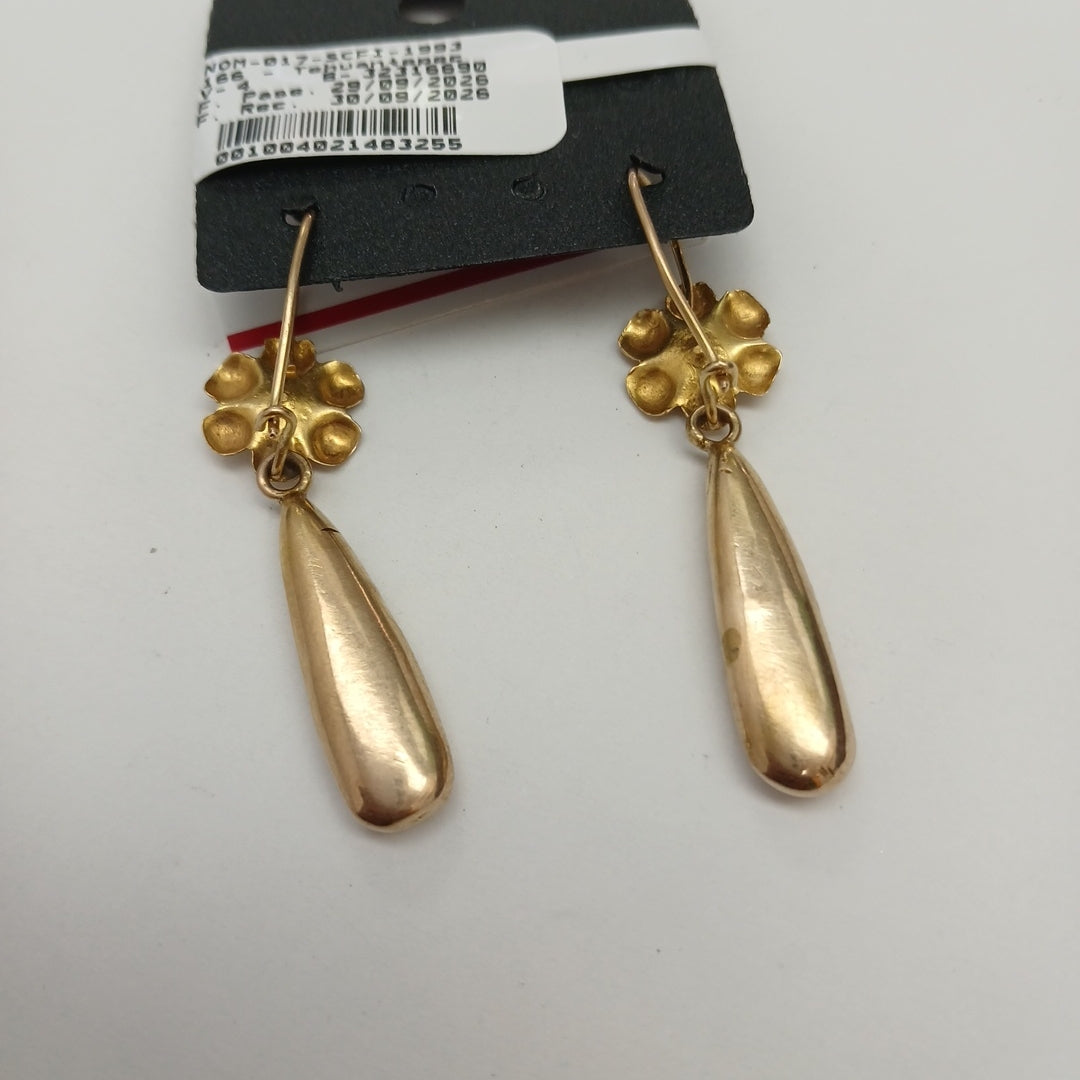 ARETES PAR ORO 8 K 3.8 GRMS (SEMINUEVO)