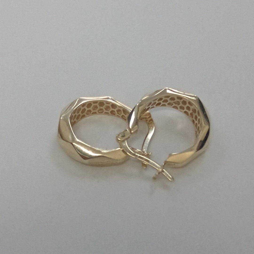 ARETES PAR ORO 14 K 2.3 GRMS (SEMINUEVO)
