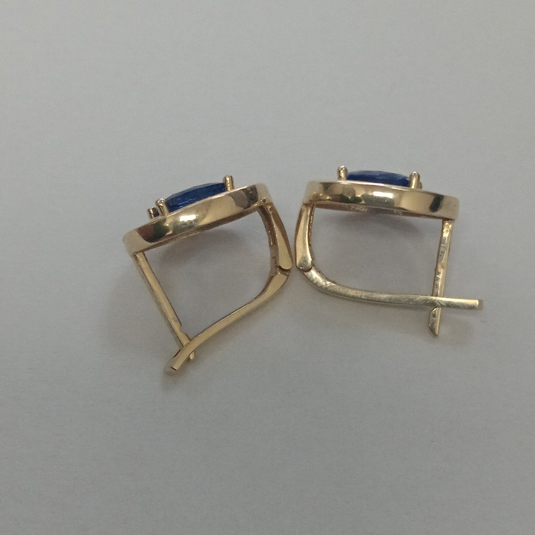 ARETES PAR ORO 14 K 3.3 GRMS (SEMINUEVO)