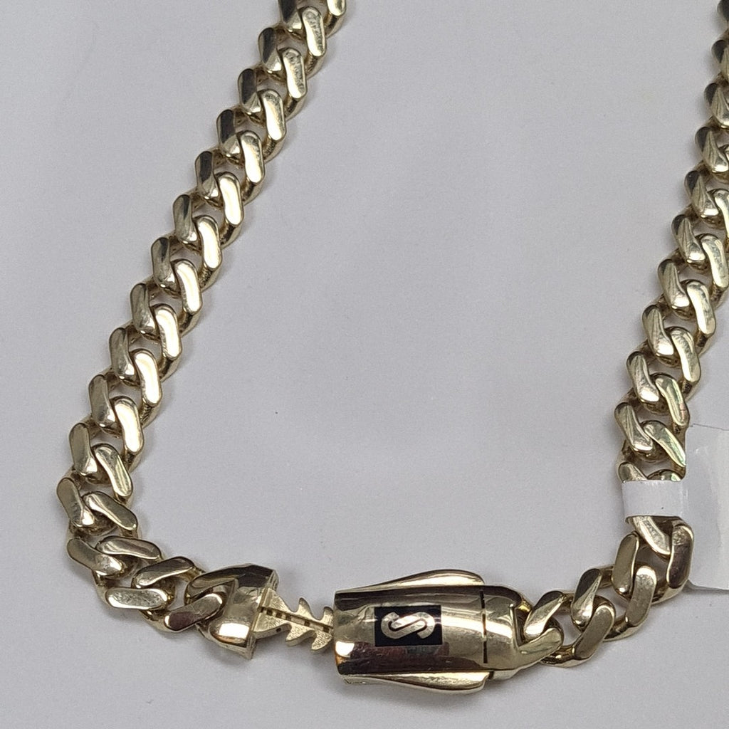 PULSERA CABALLERO MONACO ORO 14K 5.9 (NUEVO)