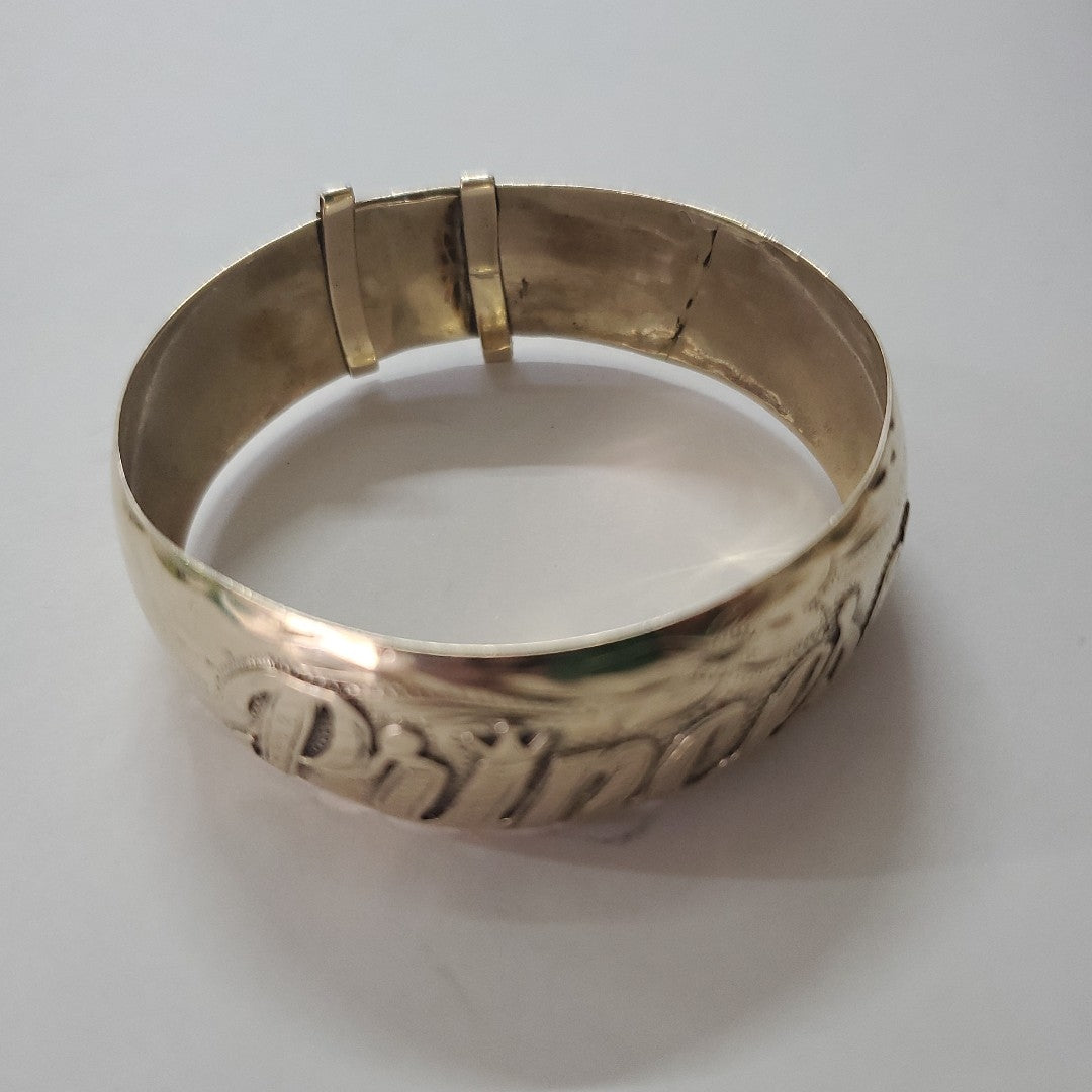 PULSERA RIGIDA ORO 8 K 19.2 GRMS (SEMINUEVO)
