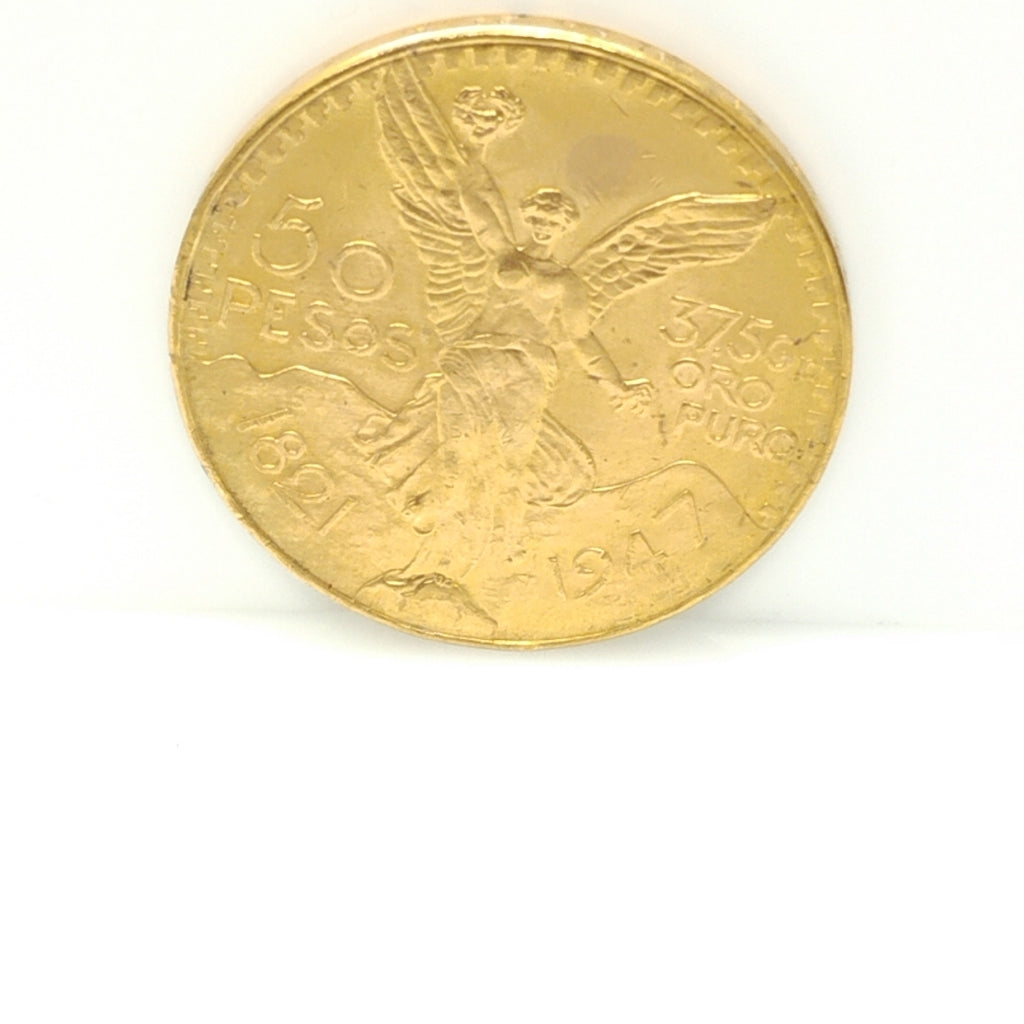 K1 41.6 GRMS 21 K IDENTIFICACIÓN MONEDA NOMINATIVA MONEDAS PESOS 50 PESOS (SEMINUEVO)