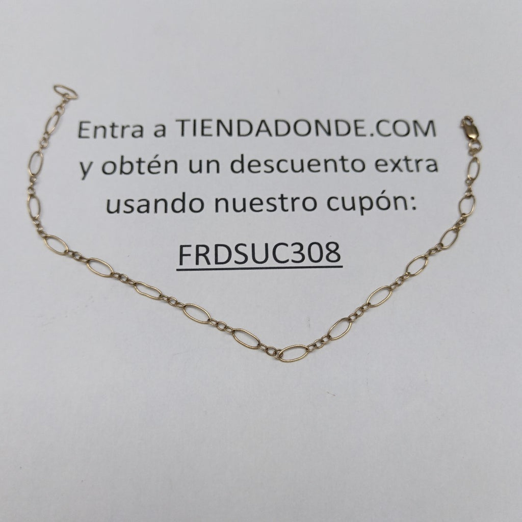 PULSERA ORO 14 K 1.2 GRMS (SEMINUEVO)