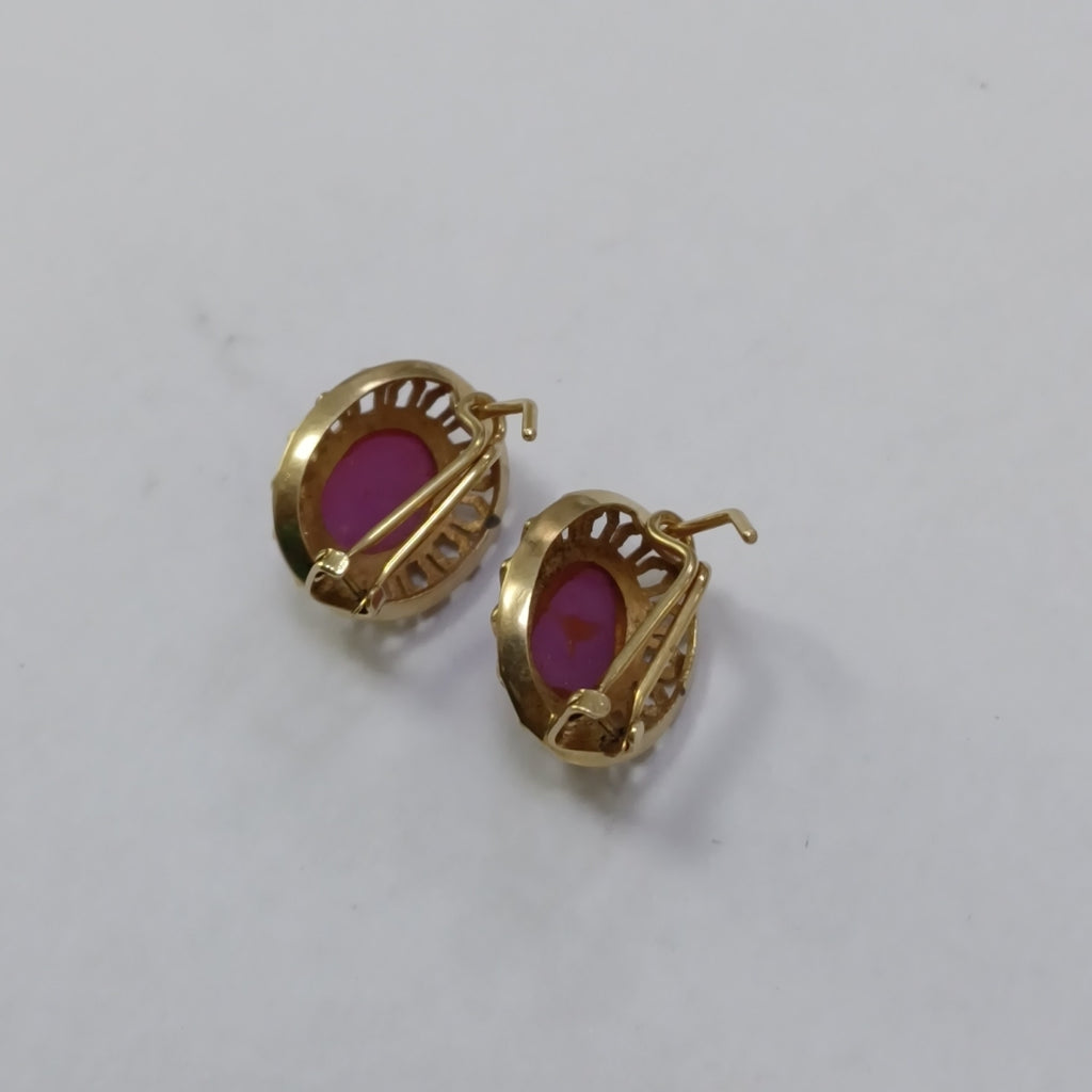 ARETES PAR ORO 10 K 5,30 GRMS (SEMINUEVO)