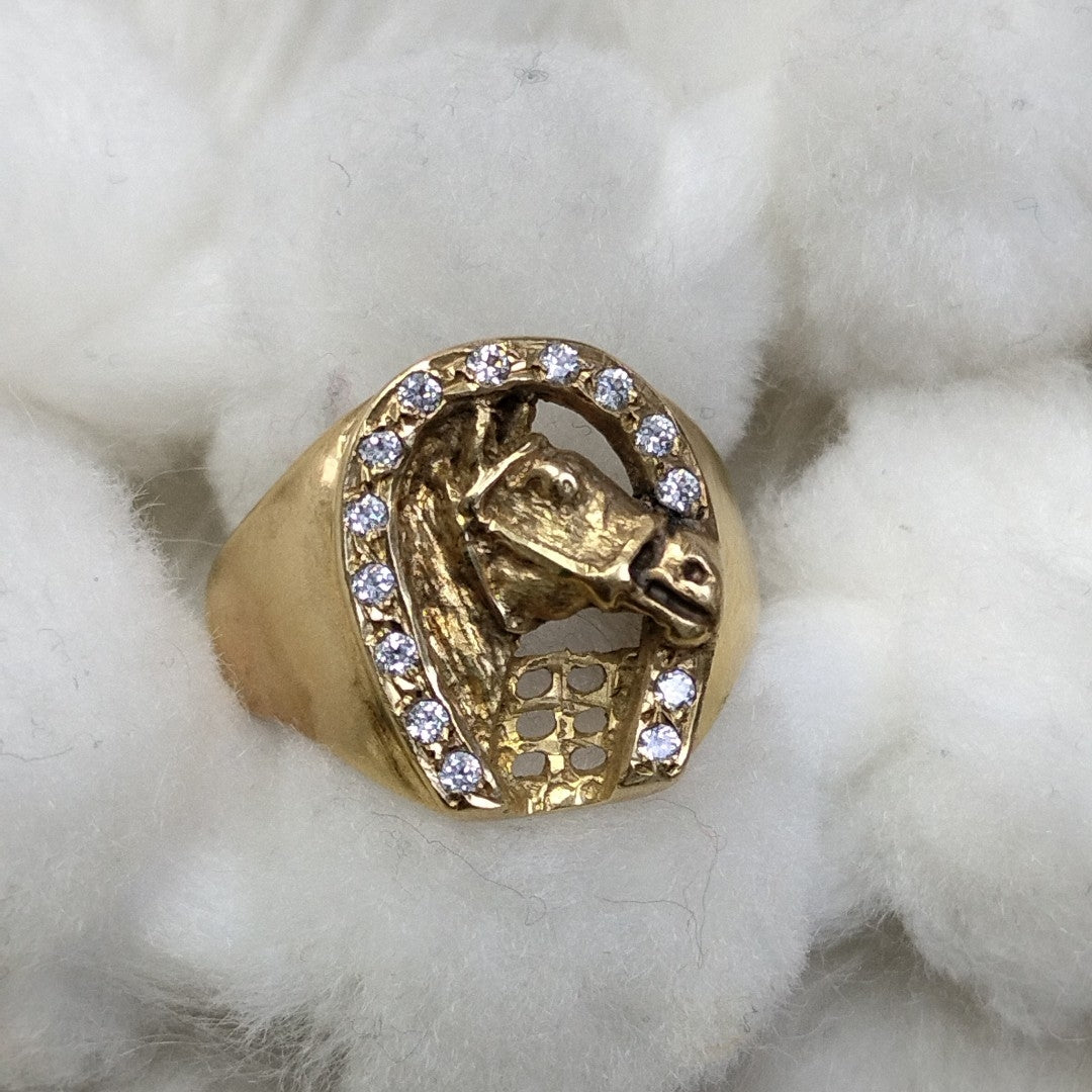 ANILLO ORO 14 K 8.3 GRMS (SEMINUEVO)