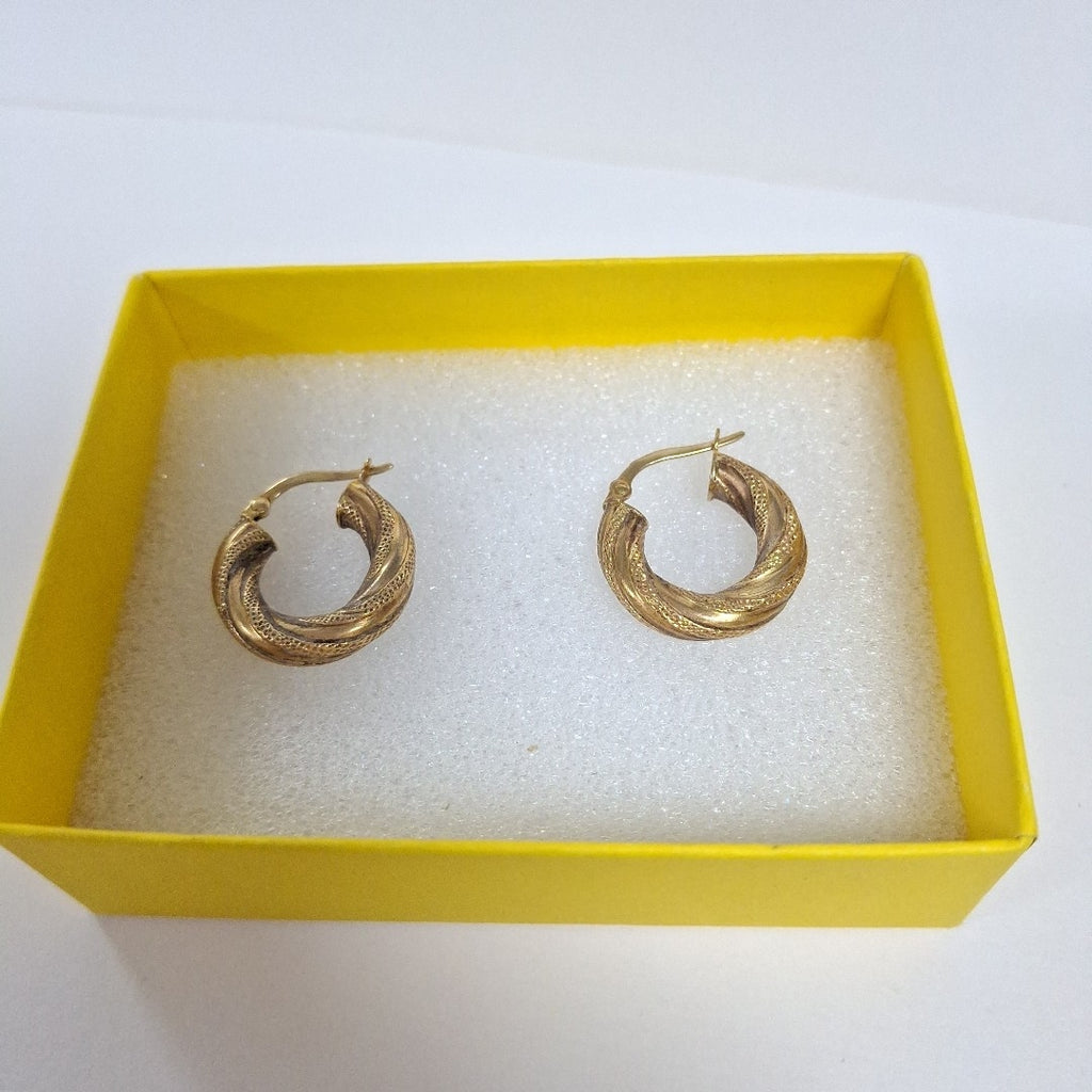 ARRACADAS PAR ORO 14 K 2,60 GRMS (SEMINUEVO)