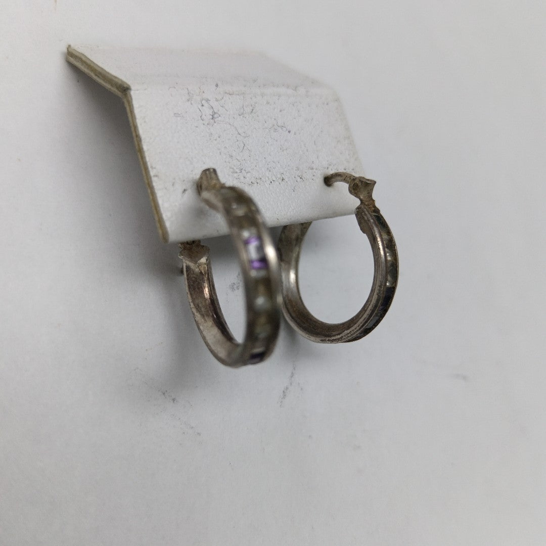 ARRACADAS PAR PLATA 3.1 GRMS (SEMINUEVO)