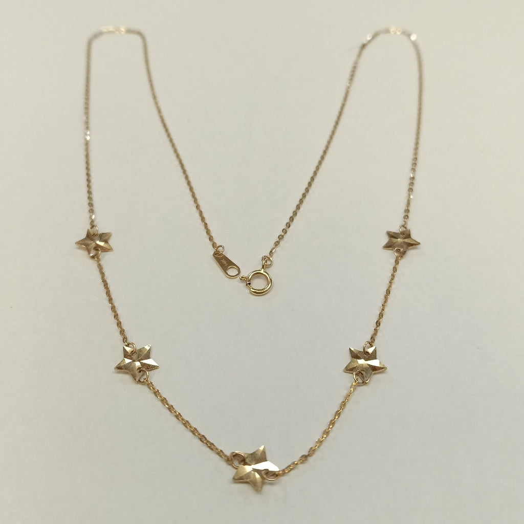 GARGANTILLA ORO 14 K 1,30 GRMS (SEMINUEVO)