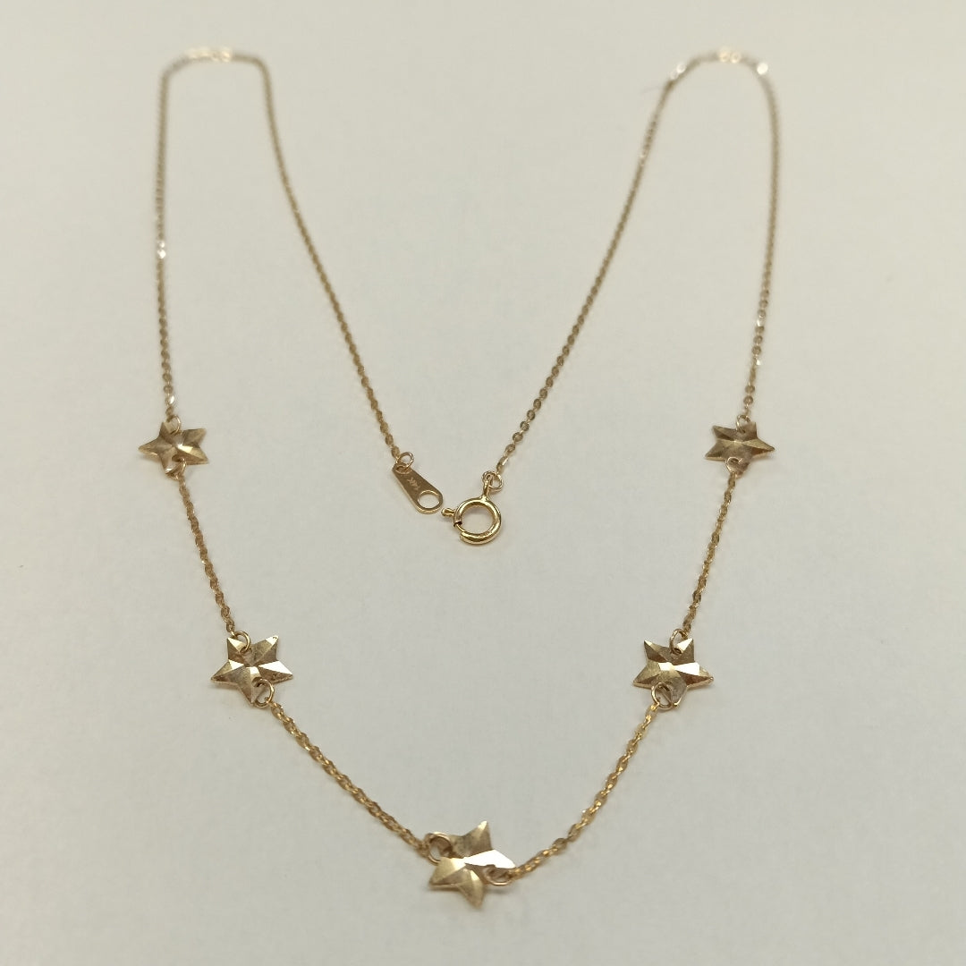 GARGANTILLA ORO 14 K 1,30 GRMS (SEMINUEVO)