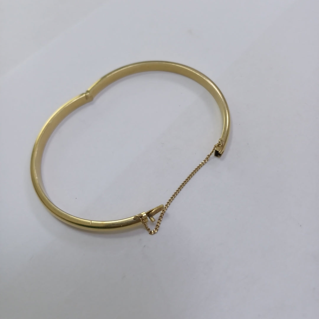 PULSERA RIGIDA ORO 18 K 16,00 GRMS (SEMINUEVO)