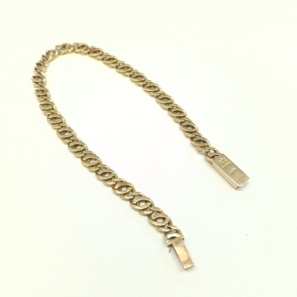 PULSERA ORO 14 K 12,40 GRMS (SEMINUEVO)