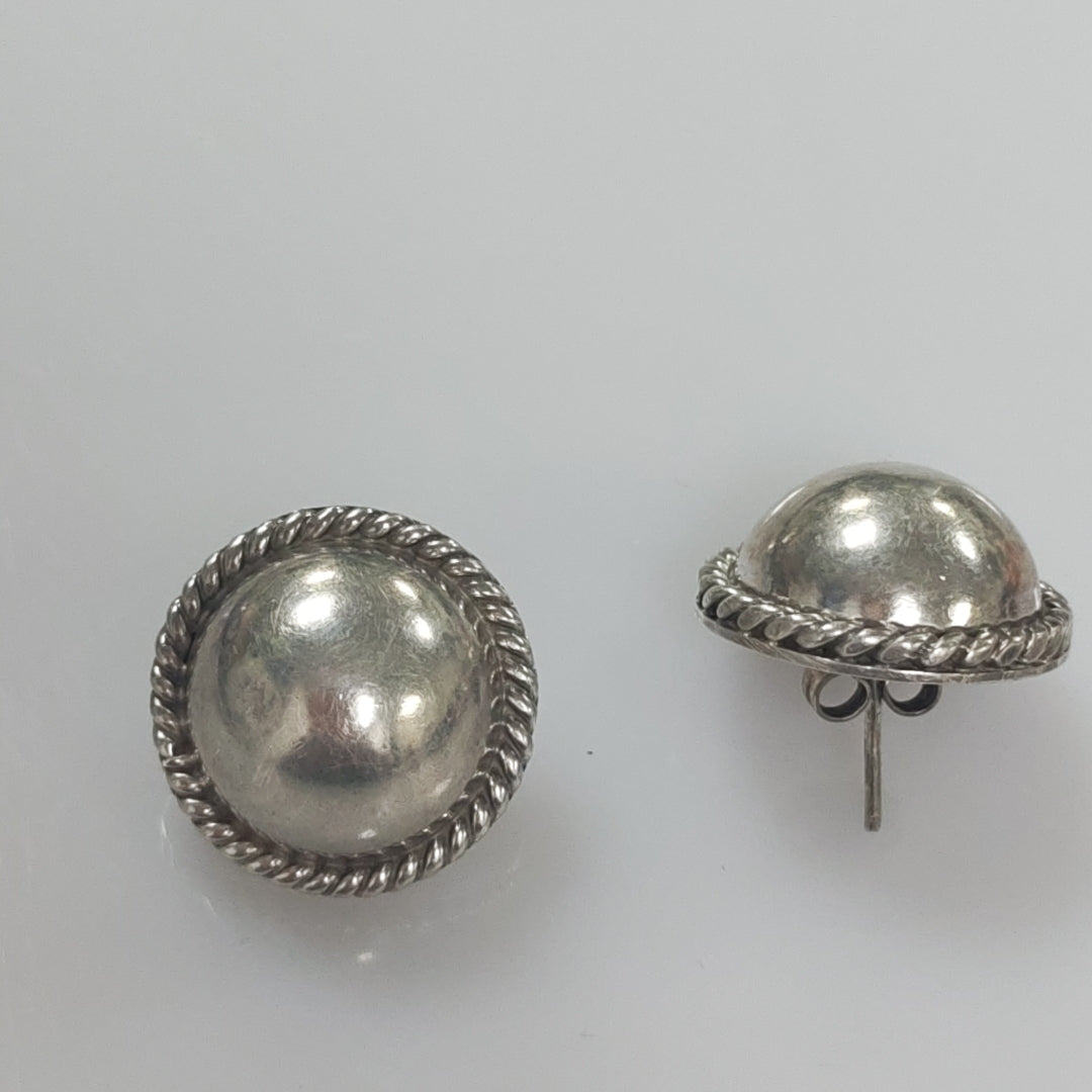 BROQUELES PAR PLATA 11,50 GRMS (SEMINUEVO)