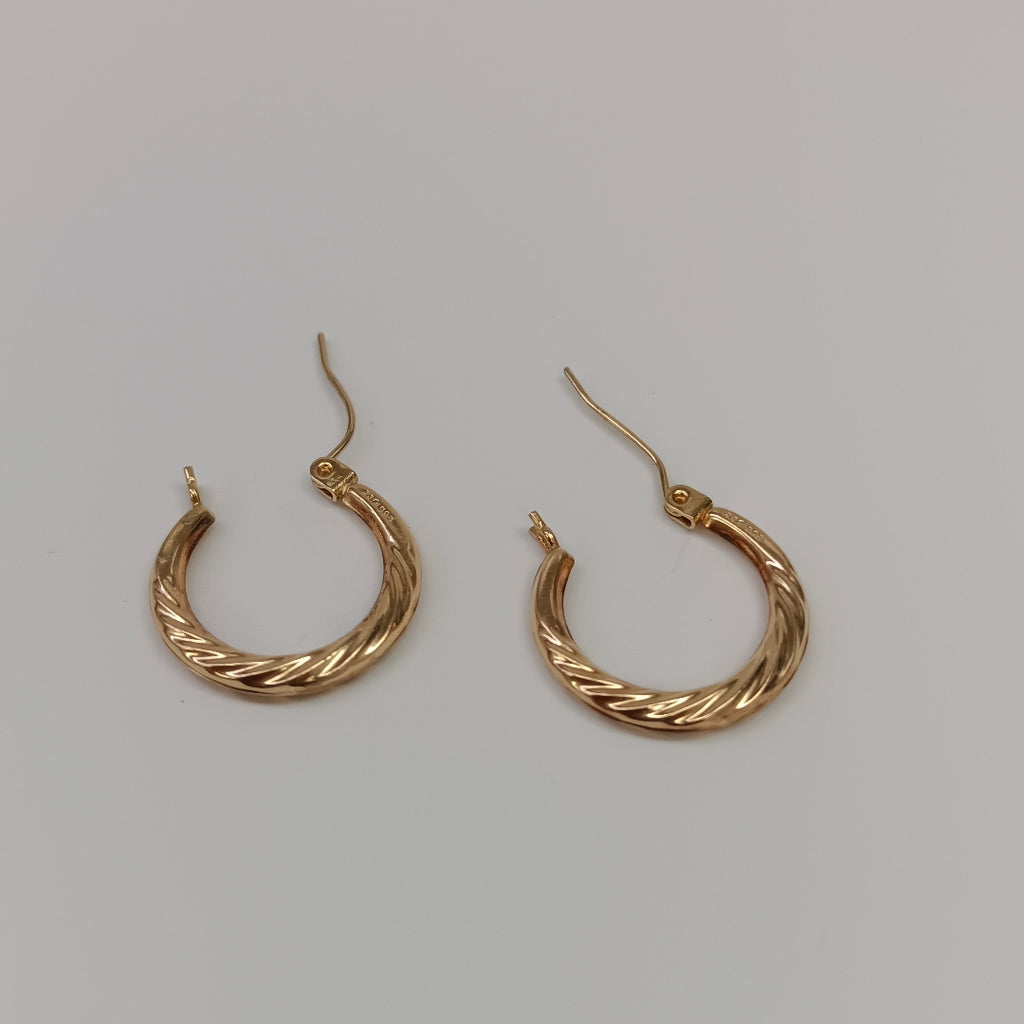 ARRACADAS PAR ORO 14 K 1,00 GRMS (SEMINUEVO)