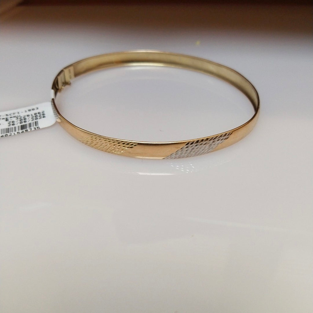 PULSERA RIGIDA ORO 10 K 3.9 GRMS (SEMINUEVO)