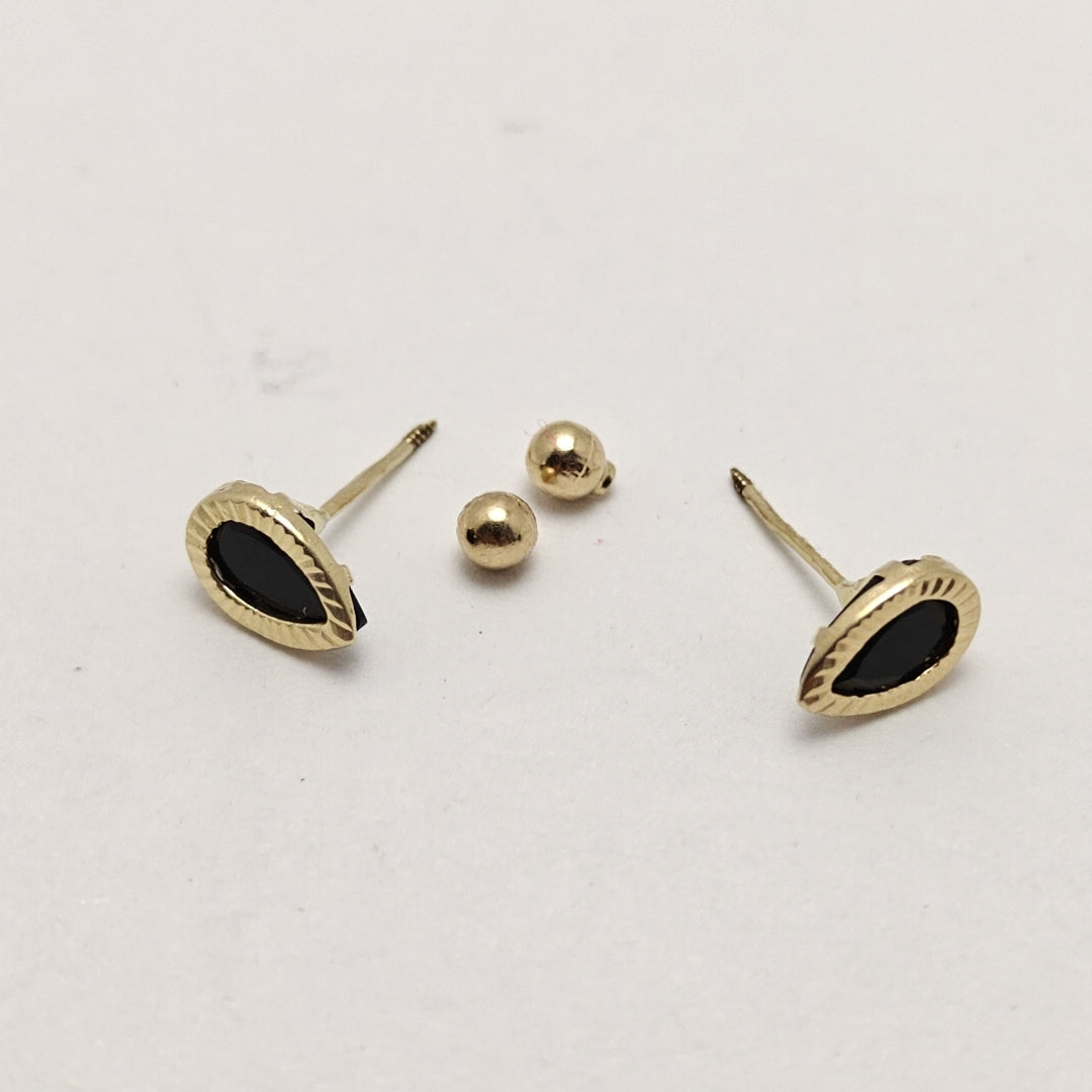 BROQUELES PAR ORO 14 K 0.3 GRMS (SEMINUEVO)