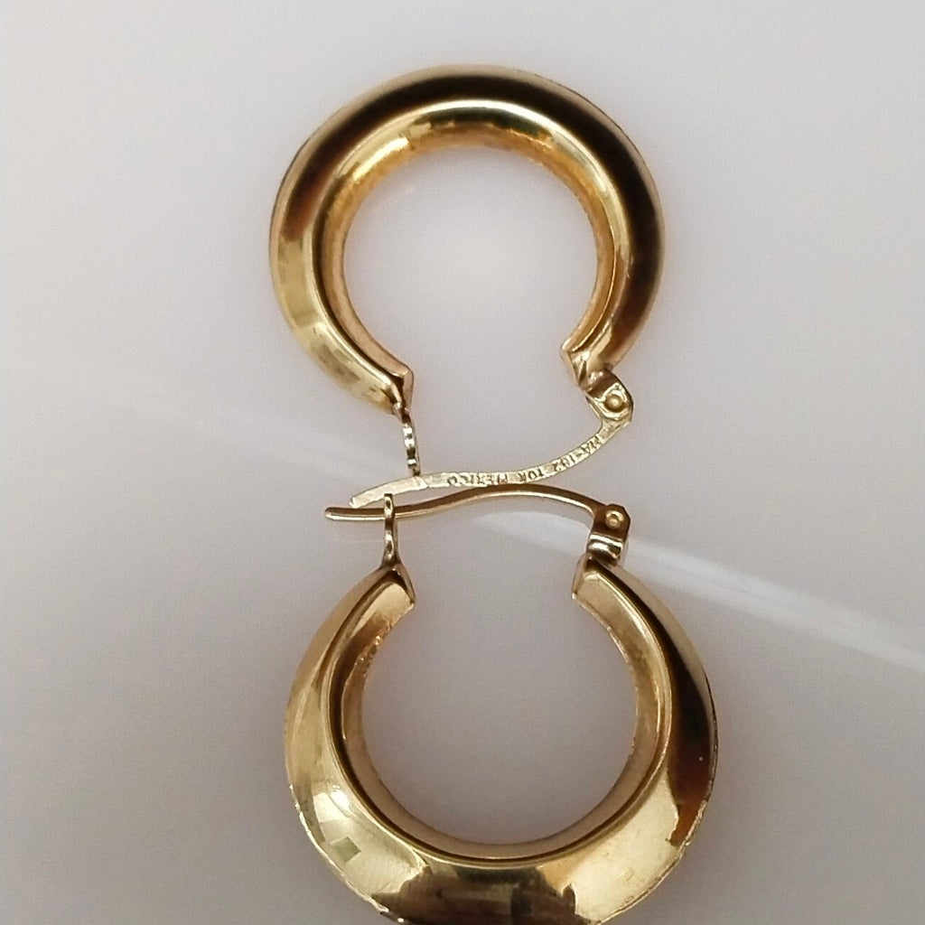 ARRACADAS PAR ORO 10 K 3.2 GRMS (SEMINUEVO)