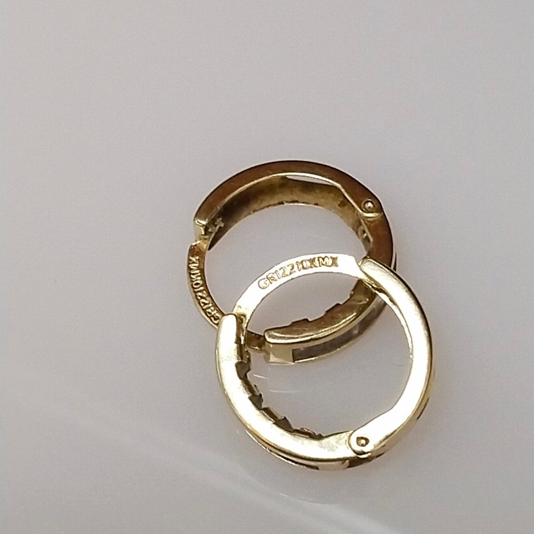 ARRACADAS PAR ORO 10 K 1,40 GRMS (SEMINUEVO)