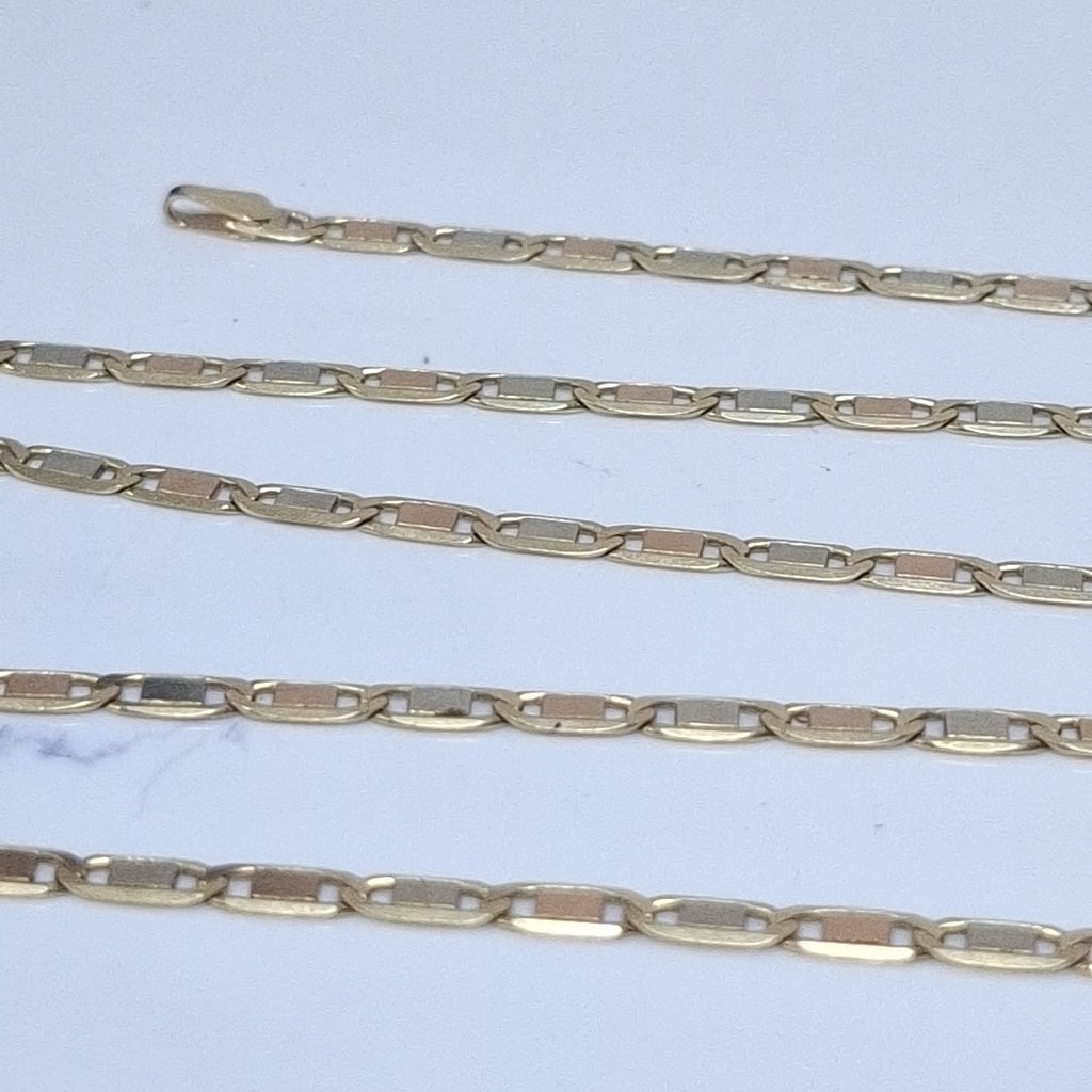 CADENA ORO COMBINADO 14 K 11.3 GRMS (SEMINUEVO)