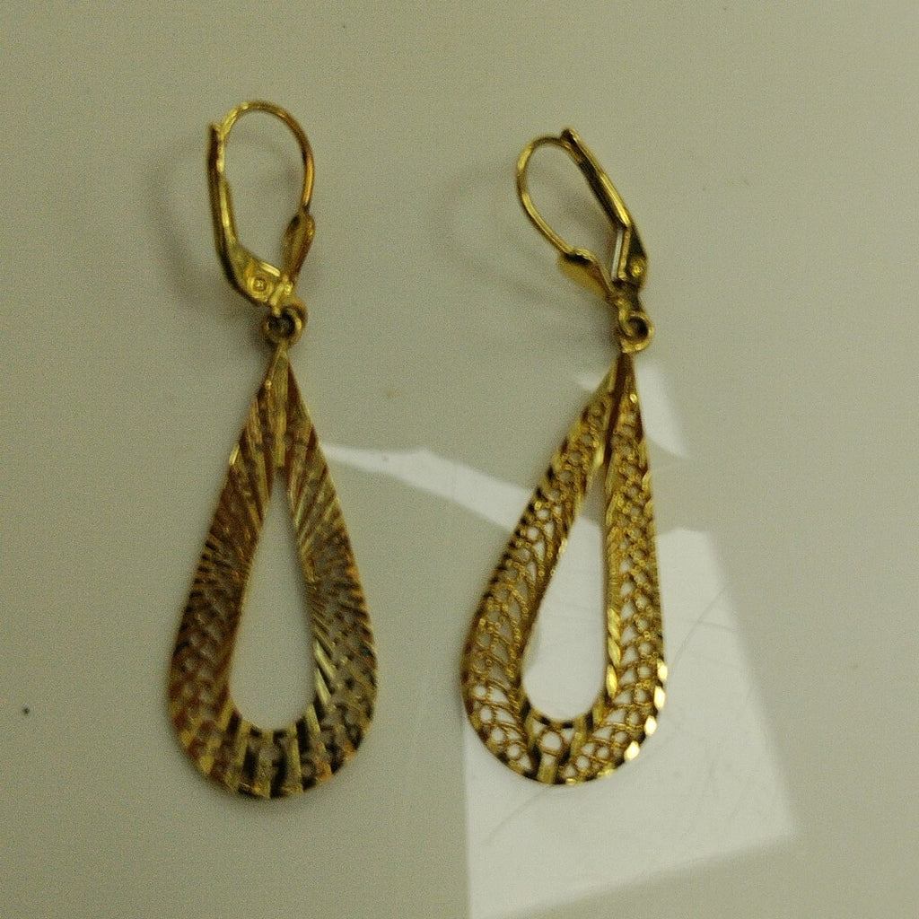 ARETES PAR ORO 14 K 2,70 GRMS (SEMINUEVO)