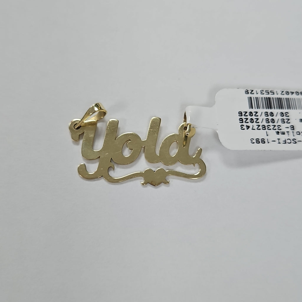 DIJE ORO 14 K 2.2 GRMS (SEMINUEVO)
