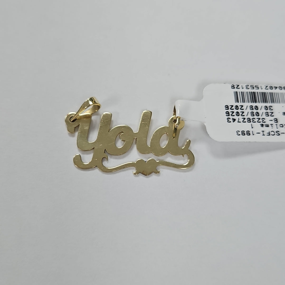 DIJE ORO 14 K 2.2 GRMS (SEMINUEVO)