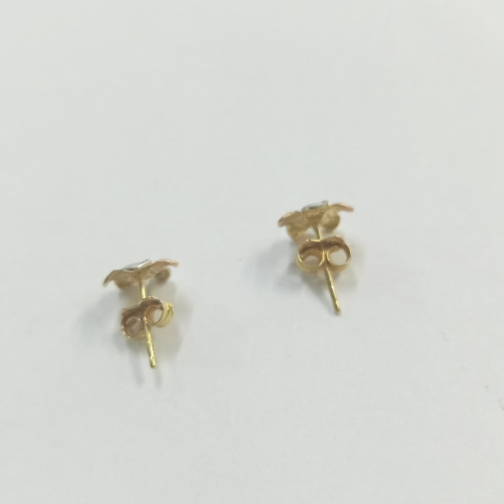 ARETES PAR ORO 14 K 1.1 GRMS (SEMINUEVO)