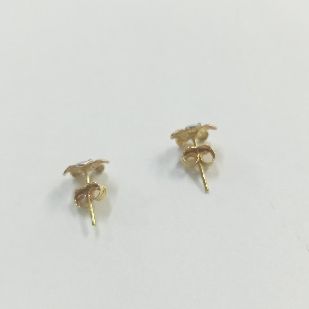 ARETES PAR ORO 14 K 1.1 GRMS (SEMINUEVO)