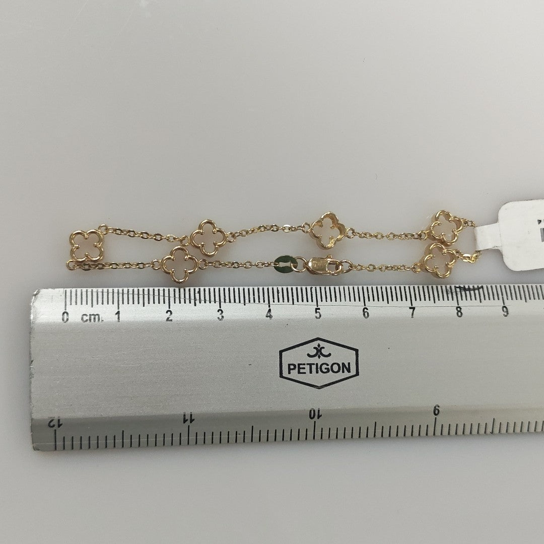 PULSERA ESPECIAL 14K 18 CM 4.3 GR (NUEVO)