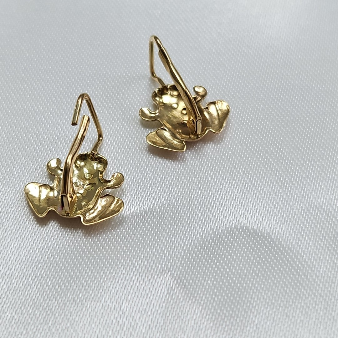 ARETES PAR ORO 10 K 1,80 GRMS (SEMINUEVO)