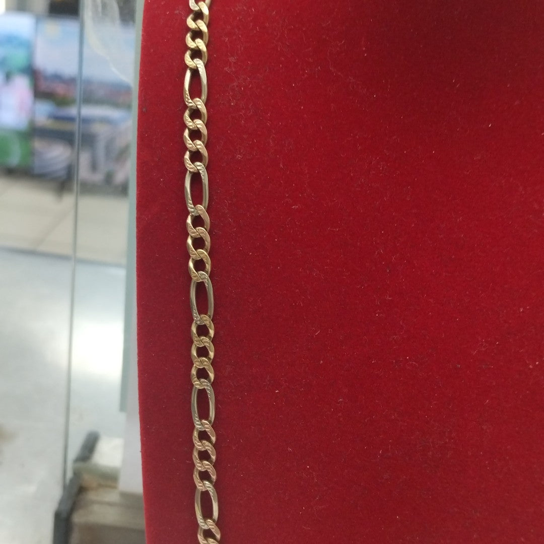 CADENA ORO, ORO COMBINADO 14 K 9.1 GRMS (SEMINUEVO)