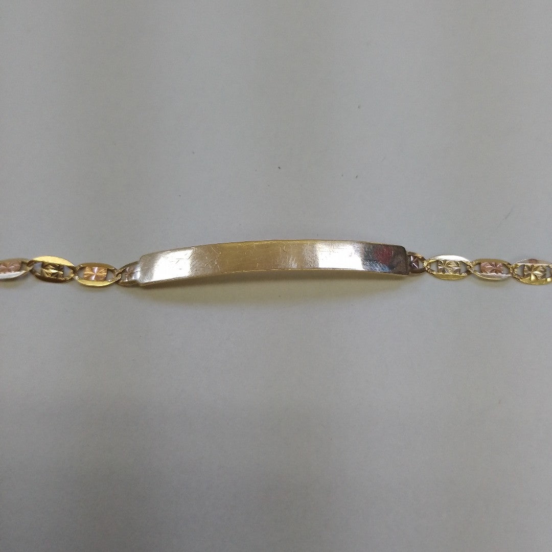 ESCLAVA ORO,RODIADO 14 K 5,10 GRMS (SEMINUEVO)