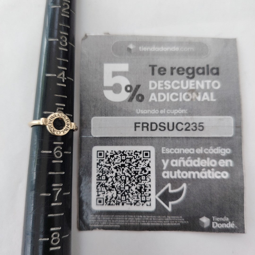 ANILLO ORO 14 K 2,10 GRMS (SEMINUEVO)