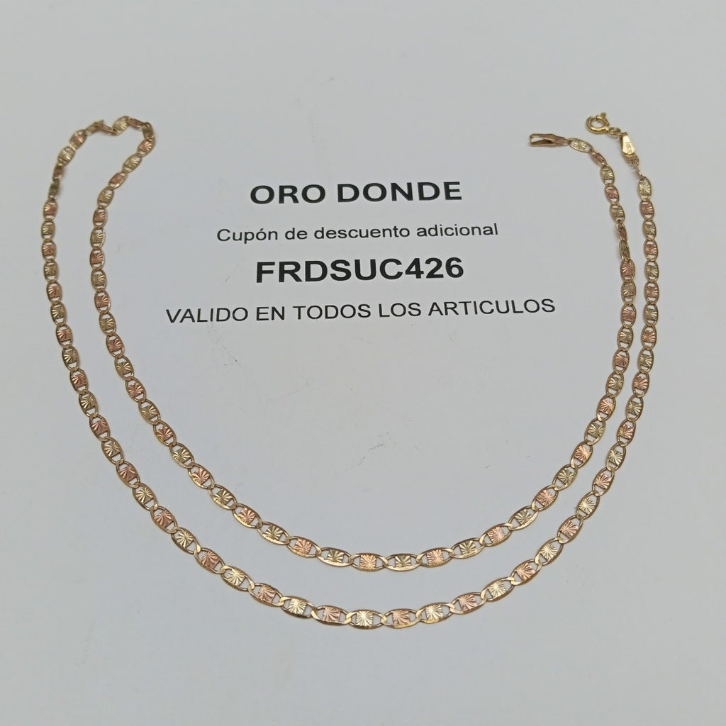 CADENA ORO 8 K 4,40 GRMS (SEMINUEVO)