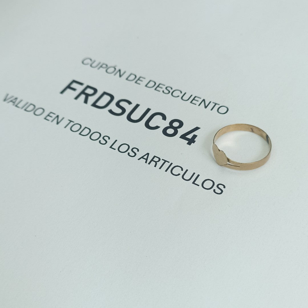 ANILLITO ORO 10 K 1,00 GRMS (SEMINUEVO)