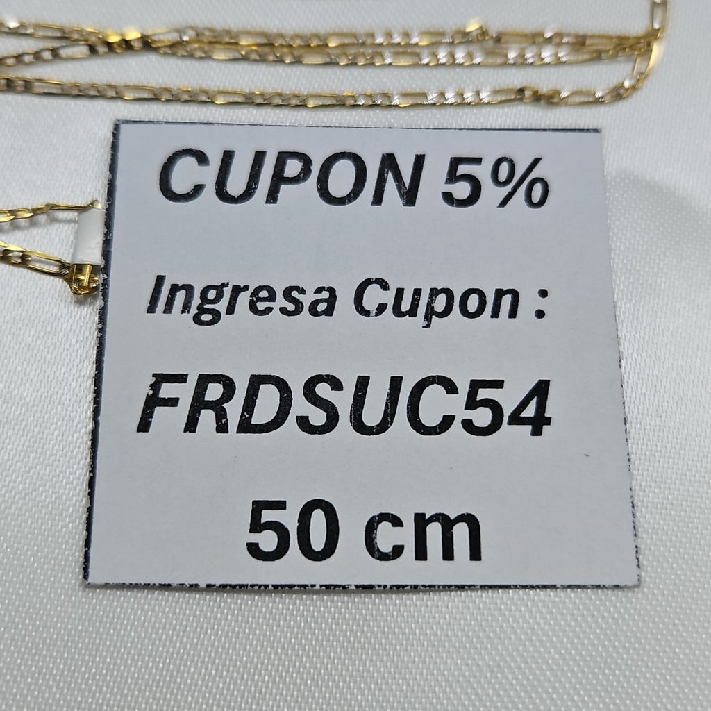 CADENA ORO 14 K 1.9 GRMS (SEMINUEVO)