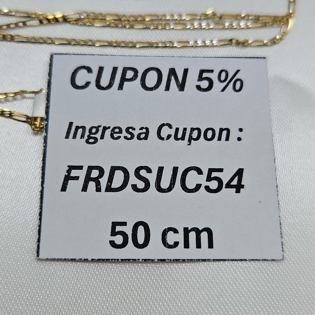 CADENA ORO 14 K 1.9 GRMS (SEMINUEVO)