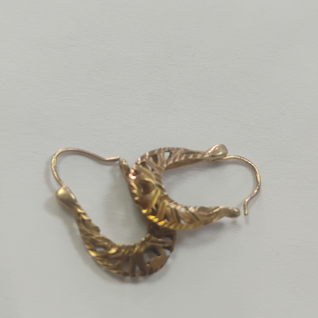 ARETES PAR ORO 10 K 1.4 GRMS (SEMINUEVO)