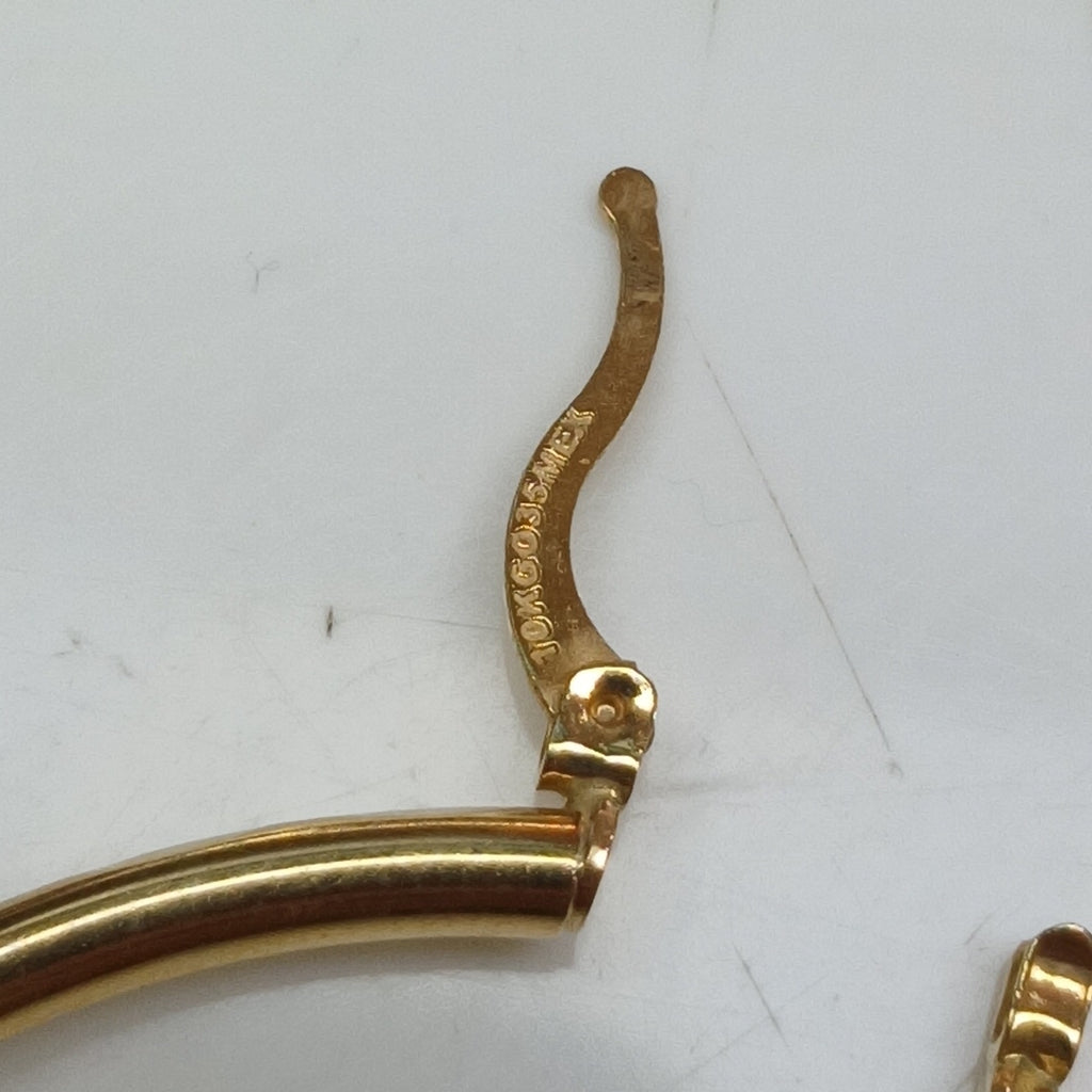 ARRACADAS PAR ORO 10 K 5.6 GRMS (SEMINUEVO)