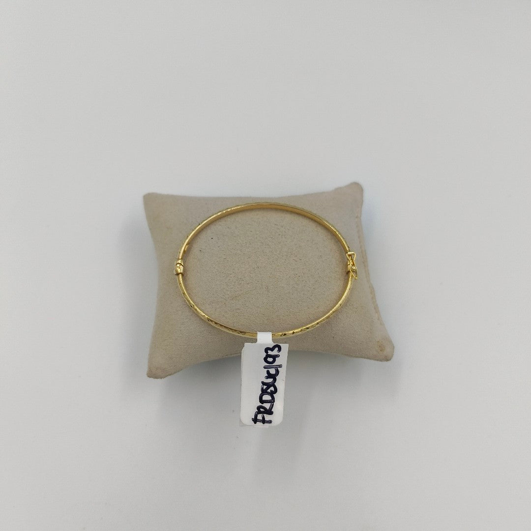 PULSERA RIGIDA ORO 14 K 4,10 GRMS (SEMINUEVO)
