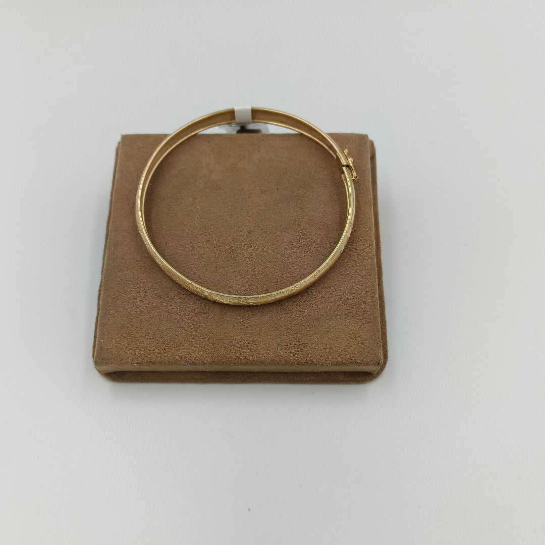 PULSERA RIGIDA ORO 14 K 5,50 GRMS (SEMINUEVO)
