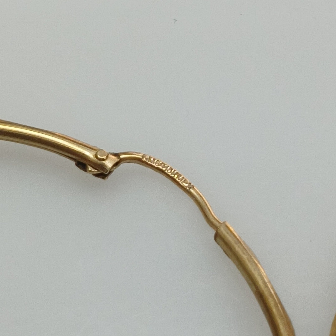 ARRACADAS PAR ORO 10 K 2.6 GRMS (SEMINUEVO)